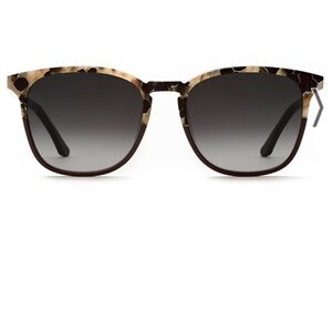 KREWE Blake Crema to Black Sunglasses